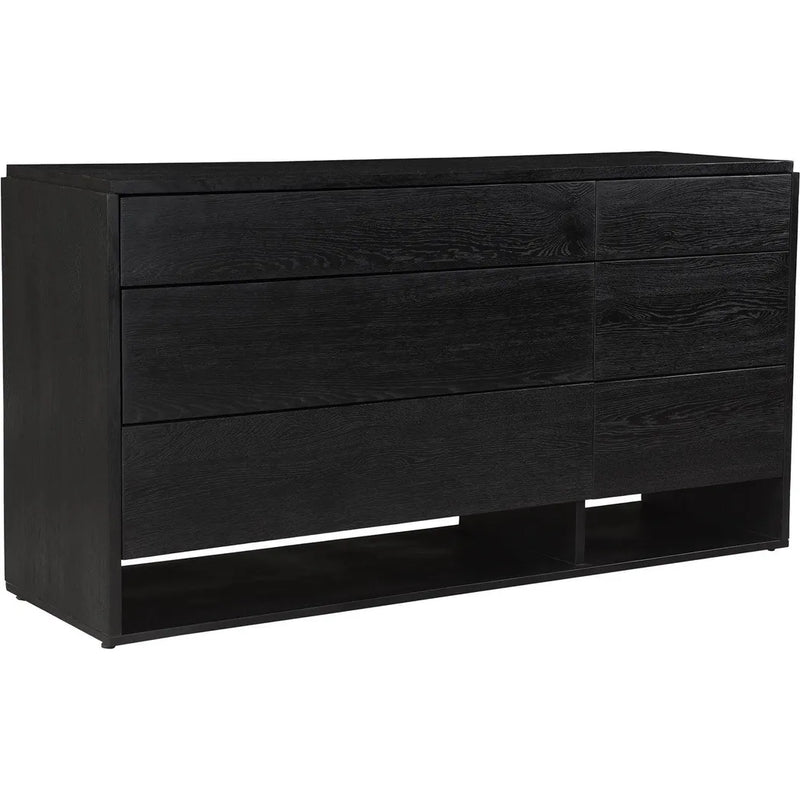 Quinton Wood Black Dresser