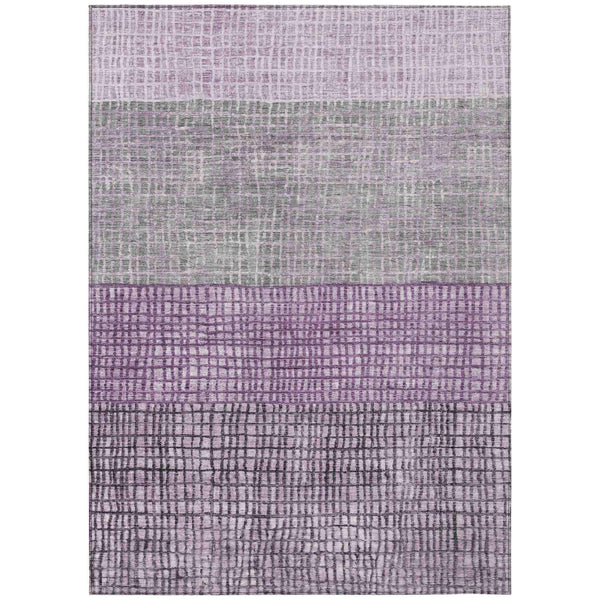 Raeon Plum Washable Indoor-Outdoor Rug