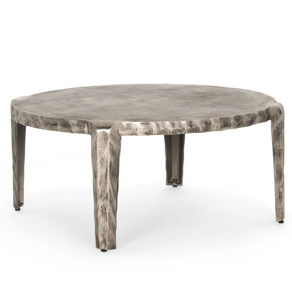 Randy Aluminum Round Coffee Table