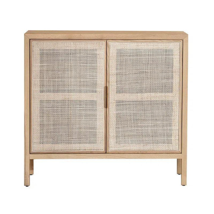 Rattan Small Sideboard - Natural Wood Tone - LOOMLAN - LH Imports - Sideboards