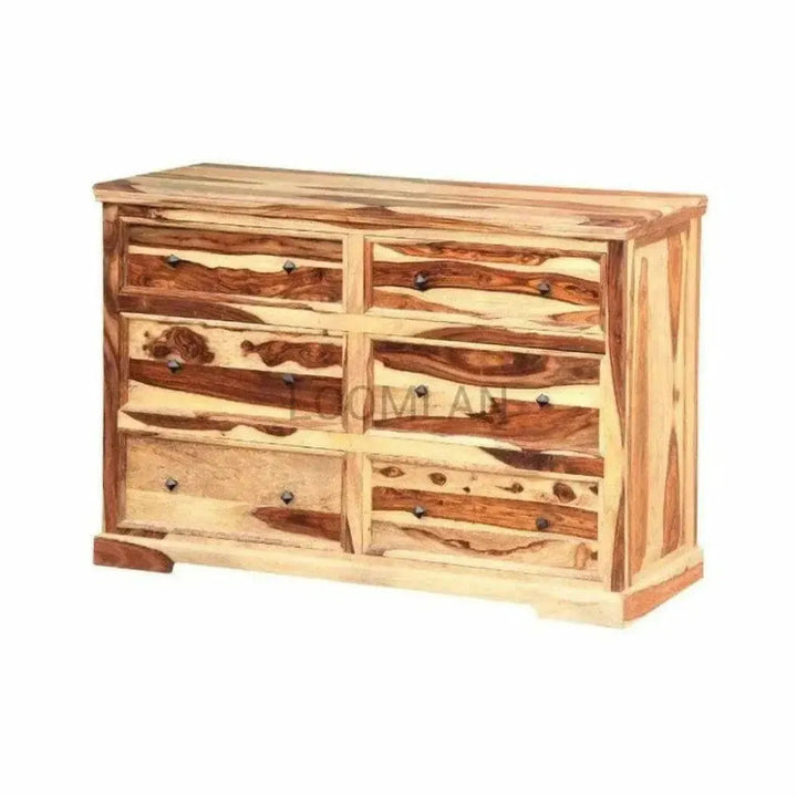 Farmhouse Double Dresser Chest of Drawers - LOOMLAN - LOOMLAN - Chests