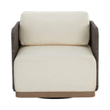 Ravenna Swivel Armchair Stinson Cream Outdoor Chair