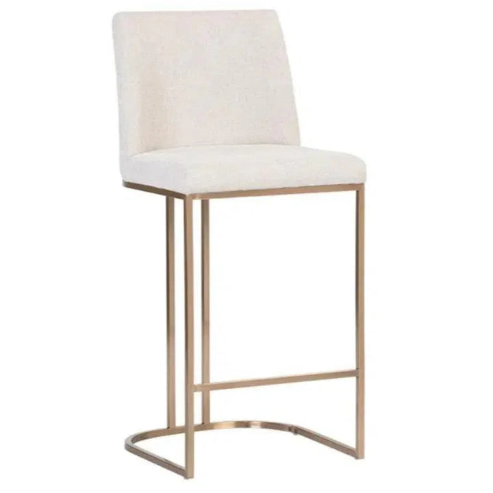 Rayla Fabric Counter Stool - LOOMLAN - SUNPAN - Counter Stools