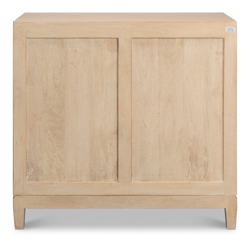 Rayon Two Door Sideboard Cabinet For Living Room-Sideboards-Sarreid-LOOMLAN
