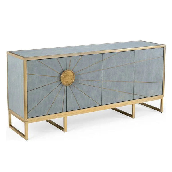 Ray's Edge Four Door Cabinet - LOOMLAN - Wildwood - Accent Cabinets