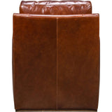 Rebecca Timeless Style Leather Swivel Chair-Club Chairs-Olivia + Quinn-LOOMLAN