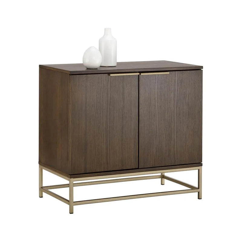 Rebel Accent Cabinet 2 Doors-Accent Cabinets-SUNPAN-LOOMLAN