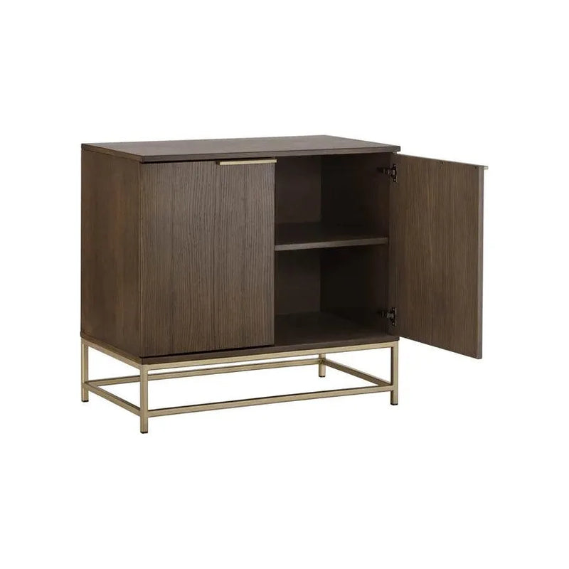 Rebel Accent Cabinet 2 Doors-Accent Cabinets-SUNPAN-LOOMLAN