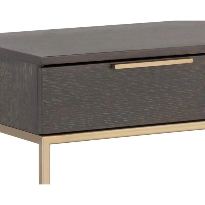 Rebel Rectangular Console Table With Drawers - LOOMLAN - SUNPAN - Console Tables