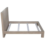 Reclaimed Lumber Natural Elegant Bed-Beds-CFC-LOOMLAN