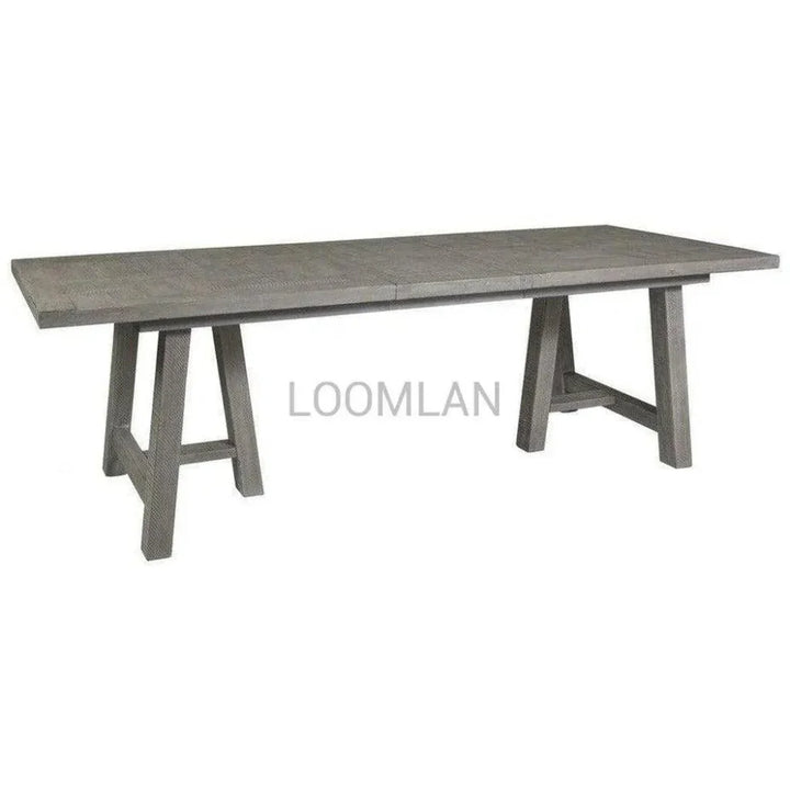 Reclaimed Pine Wood Serenity Rectangular Dining Table-Dining Tables-Palmetto Home-LOOMLAN