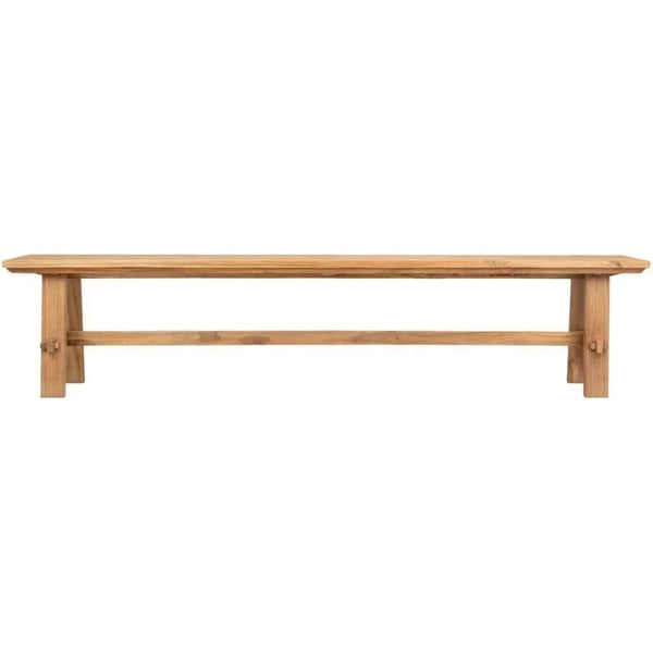 Reclaimed Solid Wood Dining Bench D - Bodhi Artisan Bench - LOOMLAN - LH Imports - Dining Benches