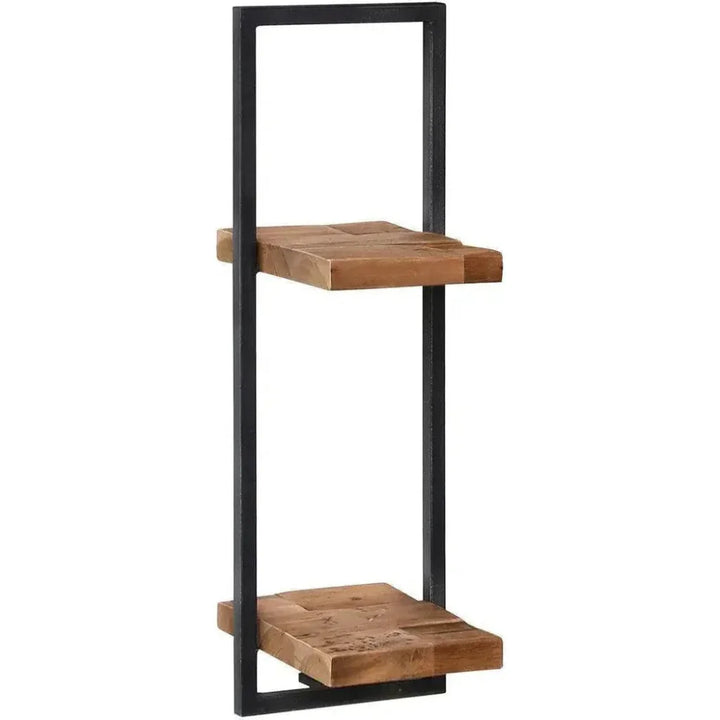 Reclaimed Teak Wall Shelf Brown Type D Mix & Match-Etageres-LH Imports-LOOMLAN