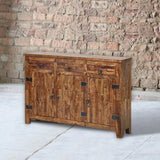 LOOMLAN-Reclaimed Wood Sideboard with Drawers-Sideboards-LOOMLAN