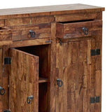 LOOMLAN-Reclaimed Wood Sideboard with Drawers-Sideboards-LOOMLAN