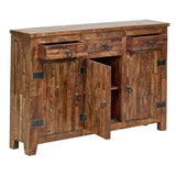 LOOMLAN-Reclaimed Wood Sideboard with Drawers-Sideboards-LOOMLAN