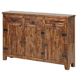 LOOMLAN-Reclaimed Wood Sideboard with Drawers-Sideboards-LOOMLAN