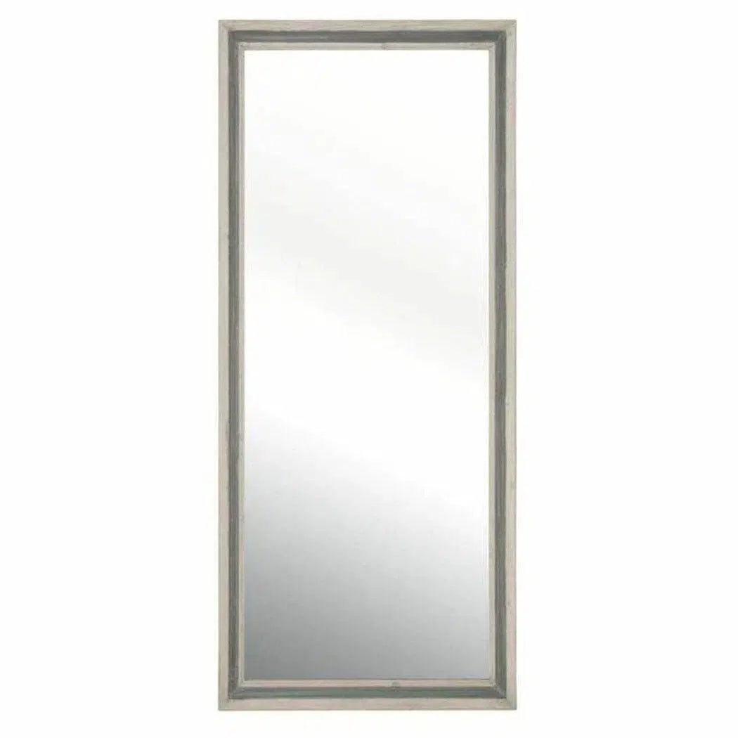 Rectangle Floor Caden Mirror Cream Pine Gray Pine