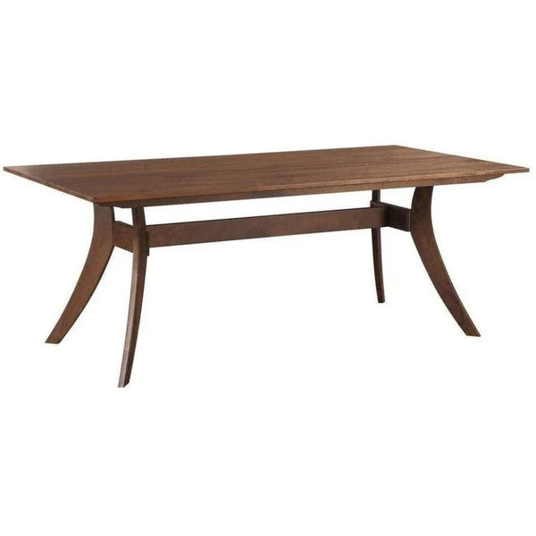 Rectangular Dining Table Brown Mid-Century-Dining Tables-Moe's Home-LOOMLAN