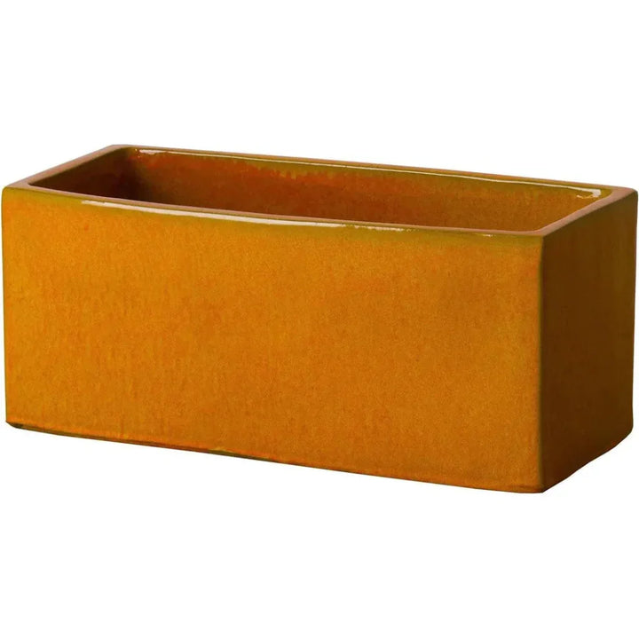 Rectangular Ceramic Window Box Planter | LOOMLAN