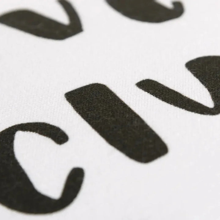 Red Words Fun Decorative Couch Pillows Down Insert - LOOMLAN - LOOMLAN - Throw Pillows