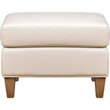 Redding Leather Ashland Pearl Chic Ottoman