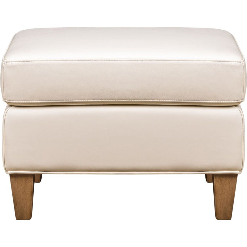 Redding Leather Ashland Pearl Chic Ottoman