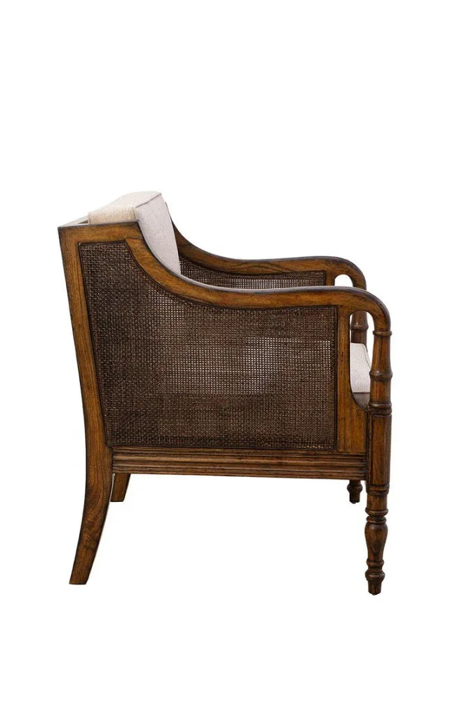 Redford Wood Framed Occasional Chair - LOOMLAN - Furniture Classics - Club Chairs