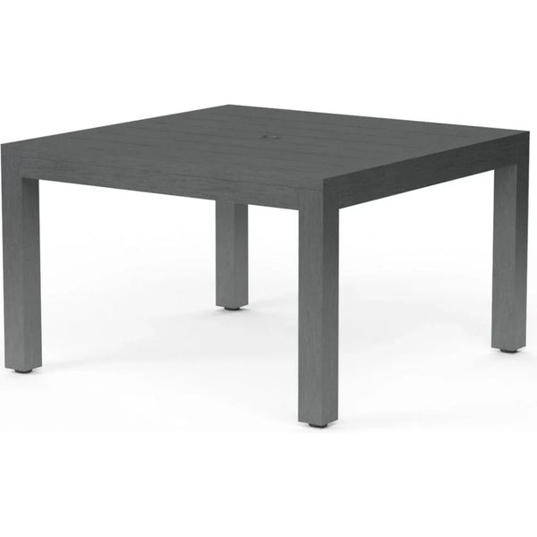 Redondo Aluminum Square Outdoor Dining Table-Outdoor Dining Tables-Sunset West-LOOMLAN