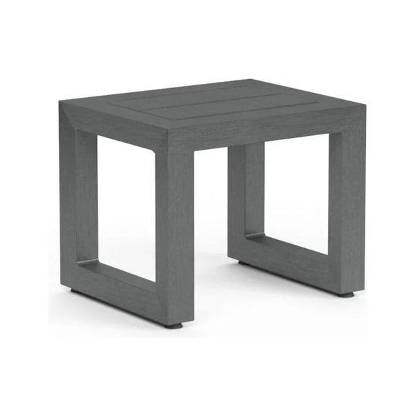 Redondo Aluminum Square Outdoor End Table - LOOMLAN - Sunset West - Outdoor Side Tables