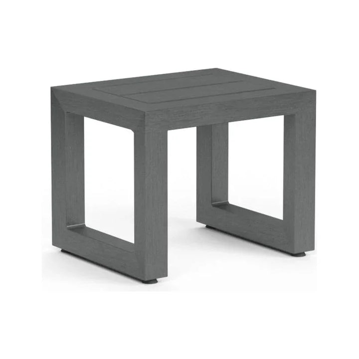 Redondo Aluminum Square Outdoor End Table - LOOMLAN - Sunset West - Outdoor Side Tables