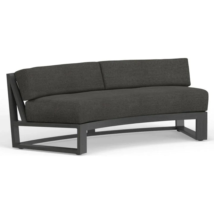 Redondo Sunbrella Outdoor Curved Sofa - LOOMLAN - Sunset West - Outdoor Sofas & Loveseats