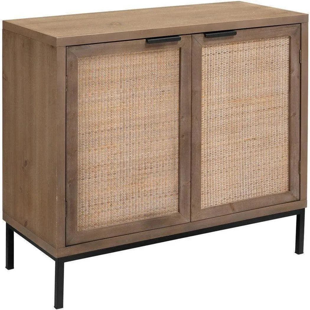 Reed Rattan 2 Door Accent Cabinet