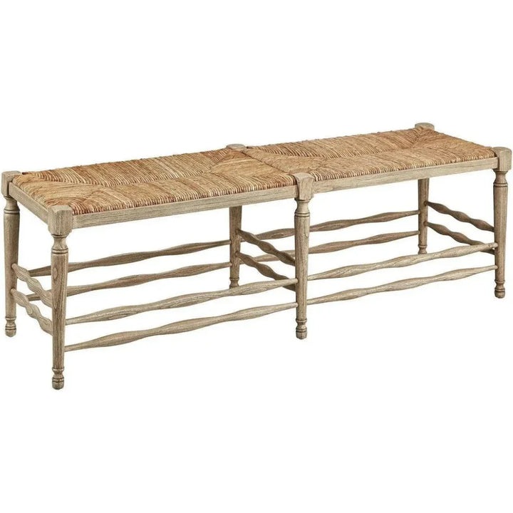 Reed Accent Bench - LOOMLAN - Furniture Classics - Bedroom Benches