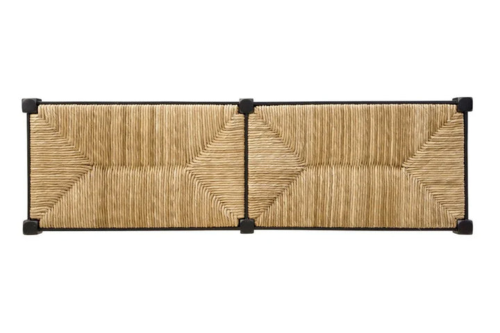 Reed Black Backless Bedroom Bench - LOOMLAN - Furniture Classics - Bedroom Benches