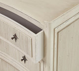 Reeded Chest of Drawers-Chests-Furniture Classics-LOOMLAN