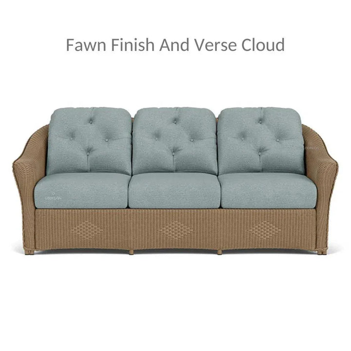 Reflections 3-Seater Sofa 6PC Lounge Set With Tables-Outdoor Lounge Sets-Lloyd Flanders-LOOMLAN