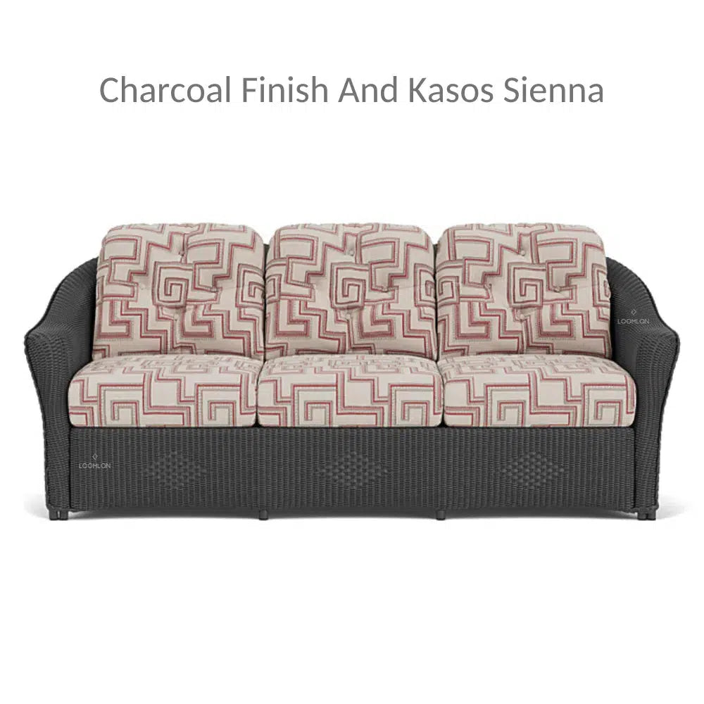 Reflections 3-Seater Sofa All Weather Wicker Sunbrella Cushions