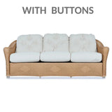 Reflections 3-Seater Sofa All Weather Wicker Sunbrella Cushions-Outdoor Sofas & Loveseats-Lloyd Flanders-LOOMLAN