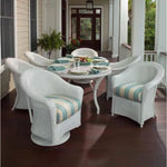 Reflections Patio Dining Table Set Armchairs Set for 6