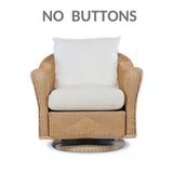 Reflections Replacement Cushions for Swivel Rocker Lounge Chair Outdoor Accent Chairs LOOMLAN By Lloyd Flanders