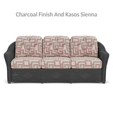 Reflections Wicker 3-Seater Sofa 6PC Lounge Set With Chairs and Tables Outdoor Lounge Sets LOOMLAN By Lloyd Flanders