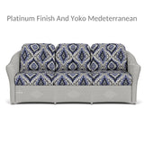 Reflections Wicker 3-Seater Sofa 6PC Lounge Set With Chairs and Tables Outdoor Lounge Sets LOOMLAN By Lloyd Flanders