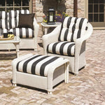 Reflections Wicker Lounge Chair Sunbrella Cushions