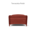 Reflections Wicker Ottoman Padded Seat