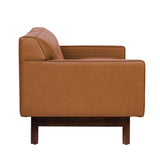Rehder Made to Order Stain Resistant Fabric Modern Sofa-Sofas & Loveseats-One For Victory-LOOMLAN