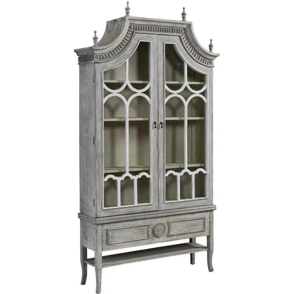Reims Cathedral Arched Cabinet - LOOMLAN - Furniture Classics - Buffets & Curios