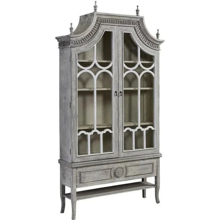 Reims Cathedral Arched Cabinet - LOOMLAN - Furniture Classics - Buffets & Curios
