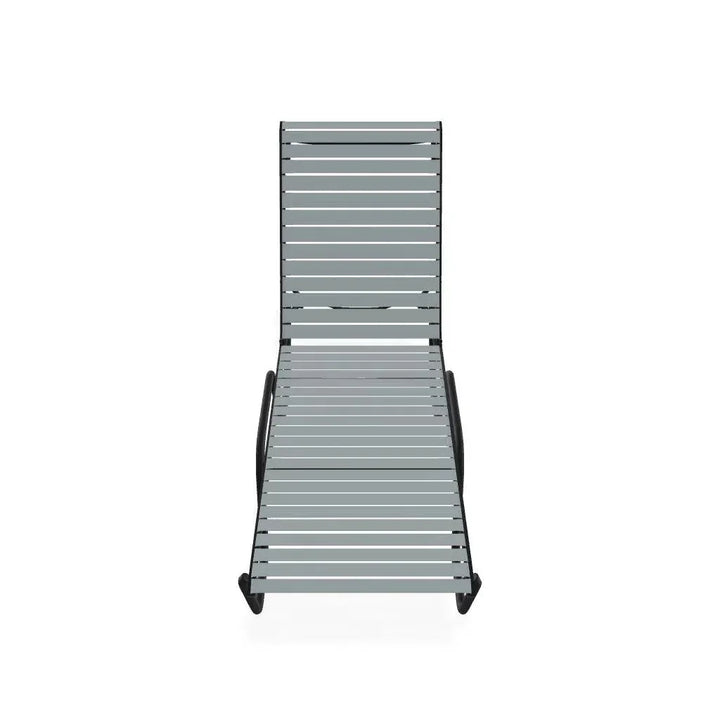 Reliance Contract Strap 16" Lay-Flat Stacking Chaise-Outdoor Chaises-Telescope-LOOMLAN