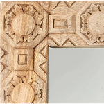 Relief Carved Rectangle Mirror